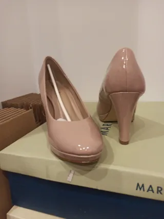 Zapatos de tacón MARYPAZ beige/rosa