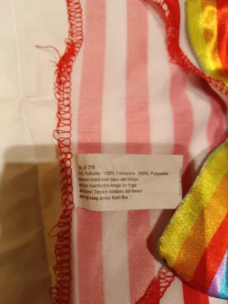 Disfraz Payaso Infantil 7-9 Años