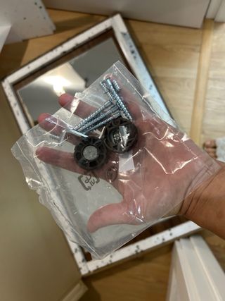 Espejo lavabo marrón 80x50 x12cm