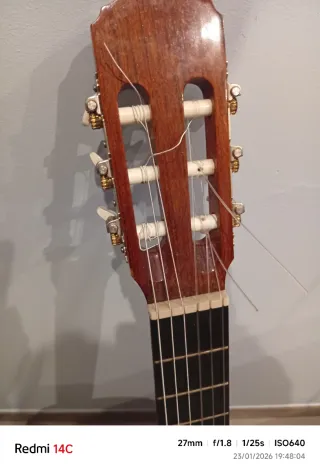 Guitarra Clásica Madera Marrón