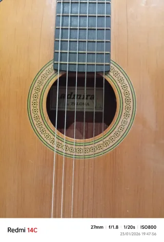 Guitarra Clásica Madera Marrón