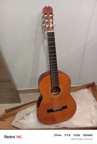Guitarra Clásica Madera Marrón