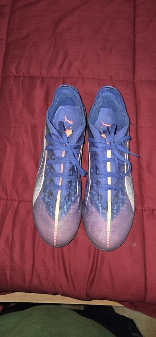 Botas de fútbol Puma azules