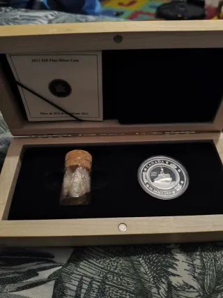 Moneda Plata Guardacostas Canadá 2012