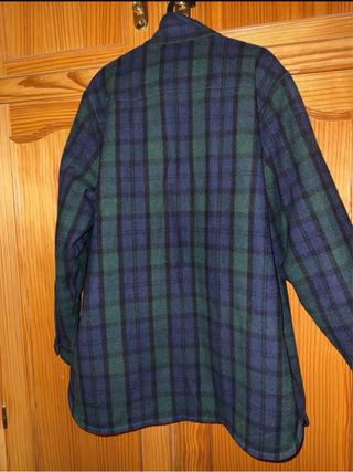 Abrigo Levi's cuadros enguatado para hombre