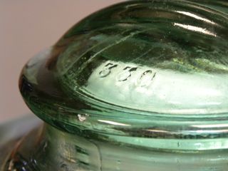 Pisapapeles / Sujetalibros de cristal verde