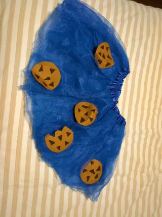 Disfraz con Camiseta y falda tutú super coco