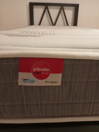 90x190Somier+Colchón PIKOLIN