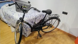 Bicicleta de paseo con cesta