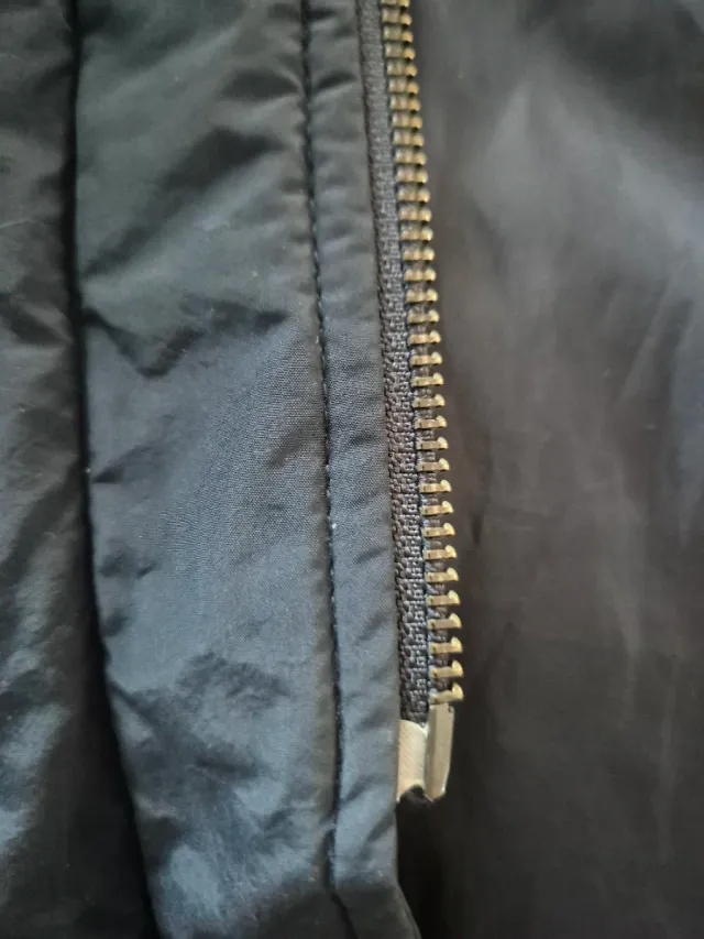 Abrigo Adolfo Domínguez Negro Nylon