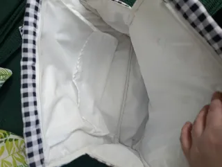 Bolso maternidad cochecito cuadros