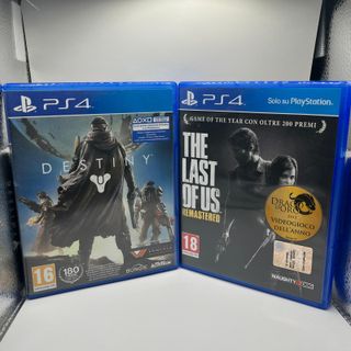 Giochi PS4: Destiny e The Last of Us Remastered