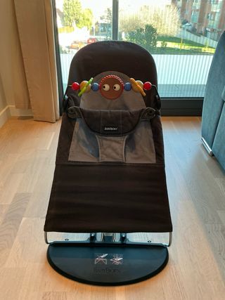 Hamaca BabyBjörn Bliss + Juguete Madera (Opcional)