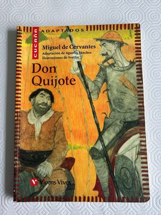 Libro: Don Quijote adaptación Agustín Sánchez