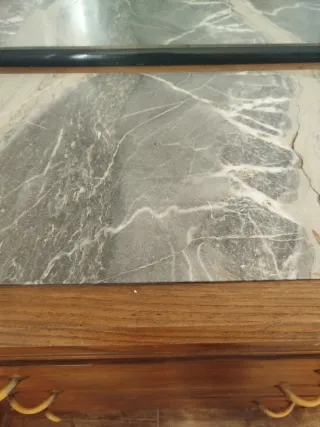 Cassettiera comò antico in legno