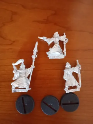 Figuras Videntes y Brujos Aeldari Metal