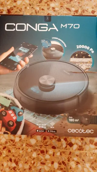 Conga M70 Robot Aspirador Cecotec Nueva.Sin abrir.