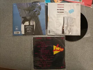 Lote 9 Vinilos 80s ochentas vintage single 7"