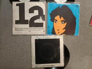 Lote 9 Vinilos 80s ochentas vintage single 7"