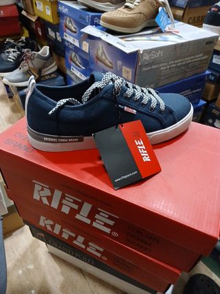 Zapatillas Hombre Rifle Azul t 40