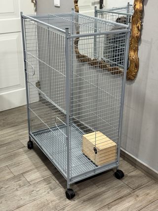 Jaula Voltrega para pájaros, chinchillas, hurones
