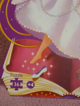 Puzzle Djeco Cenicienta 36 piezas