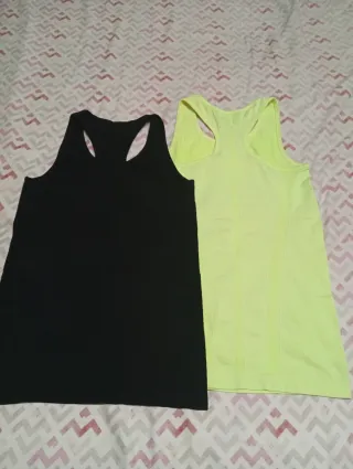 Lote 2 camisetas deportivas