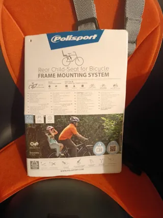 Silla niño para bicicleta NUEVA POLISPORT PROPHETE
