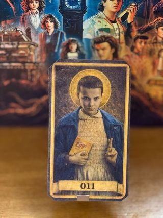 Santino plastificato Undici Stranger Things