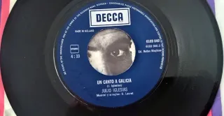 JULIO IGLESIAS - Un Canto a Galicia (1972) single