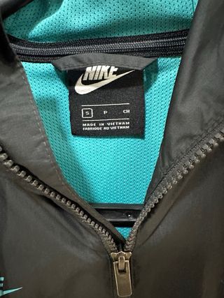 Chaqueta FC Barcelona Nike Negra/Gris