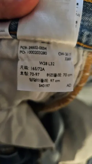 Levi's 501 Jeans Azules Rasgados