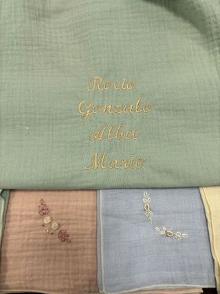 Pack 4 Muselinas Algodón 100% Pidela personalizas