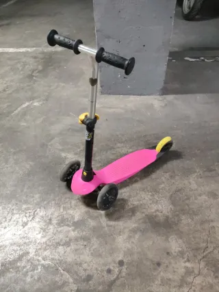 Patinete infantil Decathlon rosa