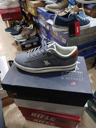 Zapatillas U.S. Grand Polo Hombre Azul t 40
