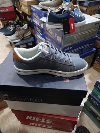 Zapatillas U.S. Grand Polo Hombre Azul t 40