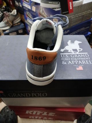 Zapatillas U.S. Grand Polo Hombre Azul t 40