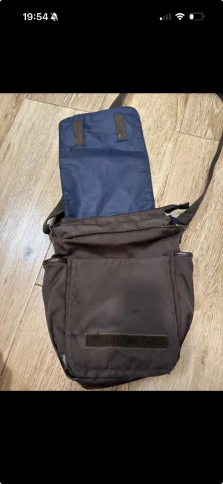 Bolso Desigual Hombre Negro y Azul