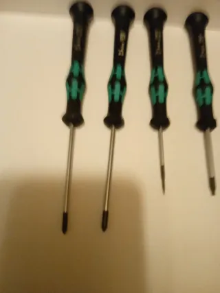 Set 4 Destornilladores Precisión Wera