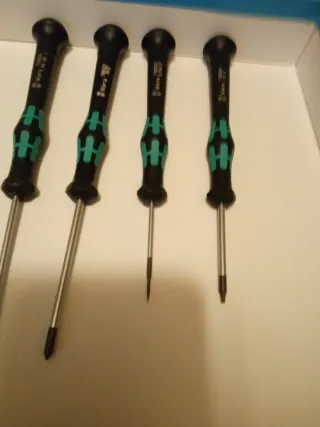 Set 4 Destornilladores Precisión Wera