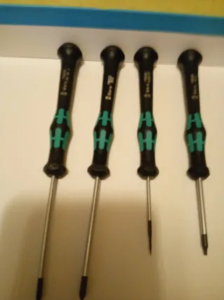 Set 4 Destornilladores Precisión Wera