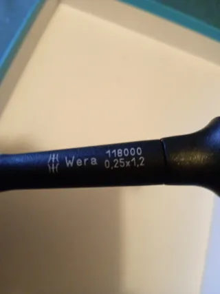 Set 4 Destornilladores Precisión Wera