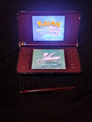 Nintendo DS XL + Pokemon soul silver/super Mario