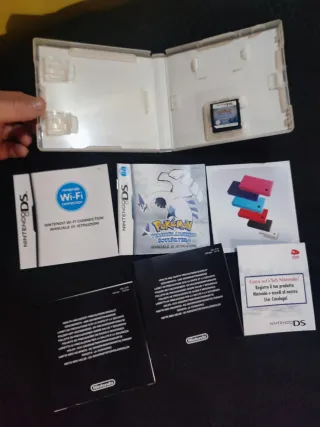 Nintendo DS XL + Pokemon soul silver/super Mario