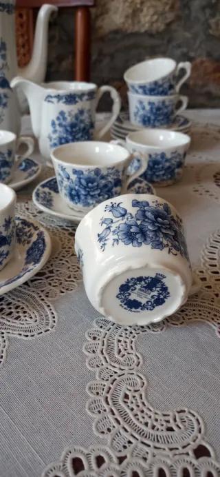 Juego de café Pontesa Ave del Paraíso