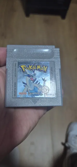 Pokemon Plata + Manual Original Game Boy