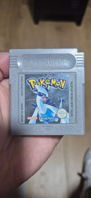 Pokemon Plata + Manual Original Game Boy
