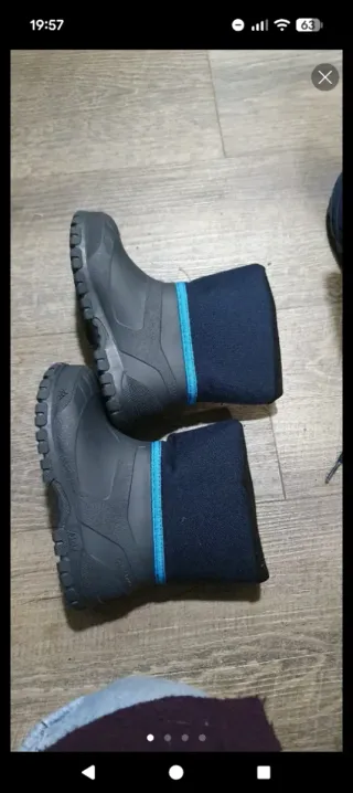 Botas de nieve infantiles T. 30/31 descansos