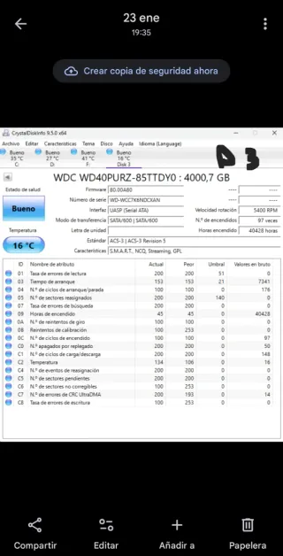 Lote discos duros 4TB C/U