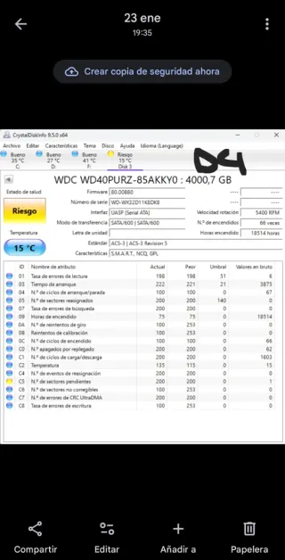 Lote discos duros 4TB C/U